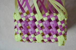 巧手编织，变废为宝 打包带编织精美收纳盒（义乌来料加工风格）